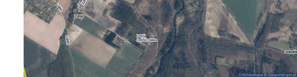 Zdjęcie satelitarne Zdrój ul.